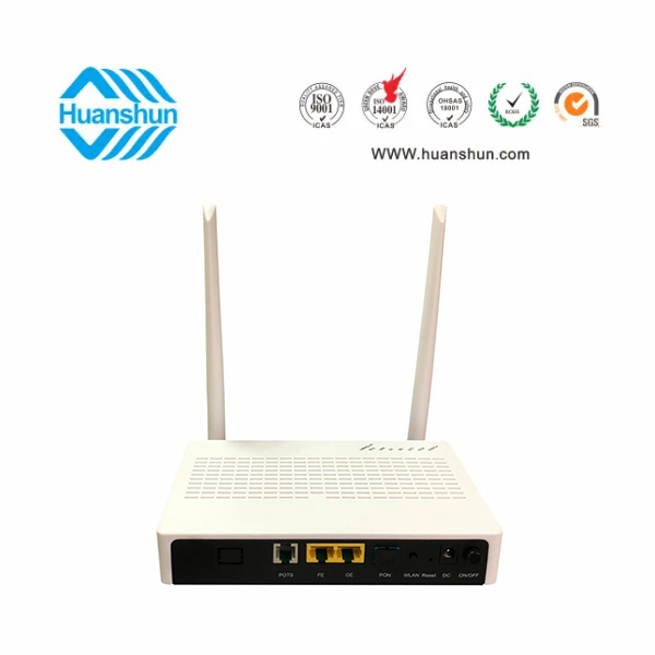 HSO2002GVW G/EPON ONU（1GE+1FE+VOIP+2*2WIFI 外置天線(xiàn)）